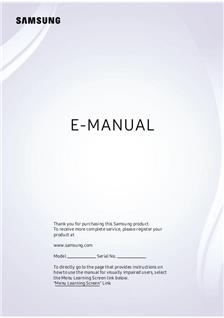 Samsung AU 9000 UHD 4KHDR manual. Camera Instructions.